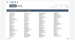 Desktop Screenshot of cloneload.com